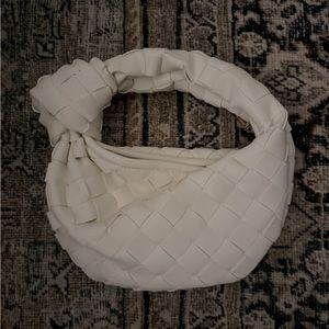 cute white handbag